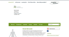 Desktop Screenshot of klinik-eichstaett.de